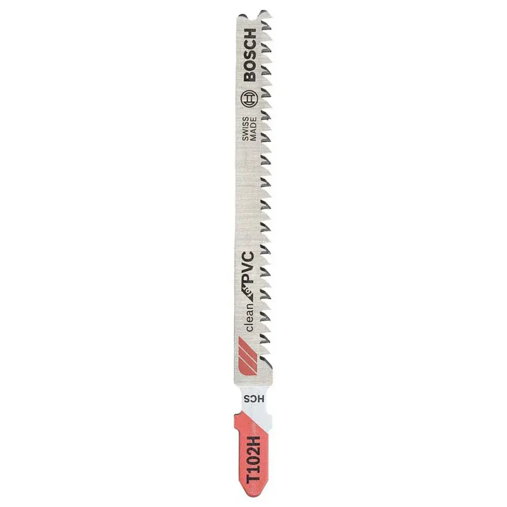 Lamina tico tico 100 mm T102H pvc 3PCS Bosch — fotografia 2