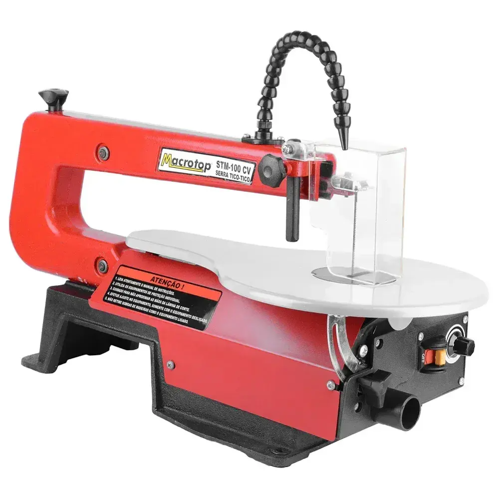Serra tico tico de bancada 125W STM-100CV Lynus - 220 — fotografia 6