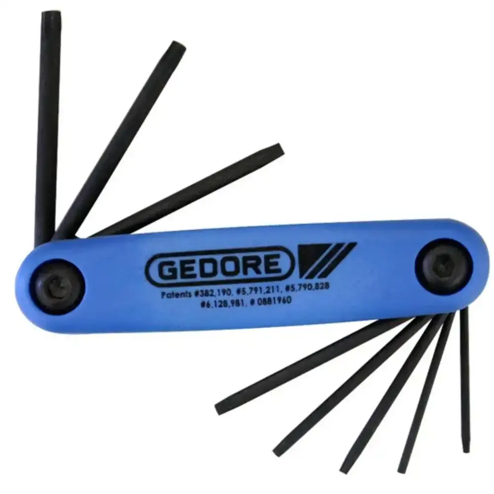 Jogo de chave torx canivete T6 a T25 43TX Gedore — fotografia de referência