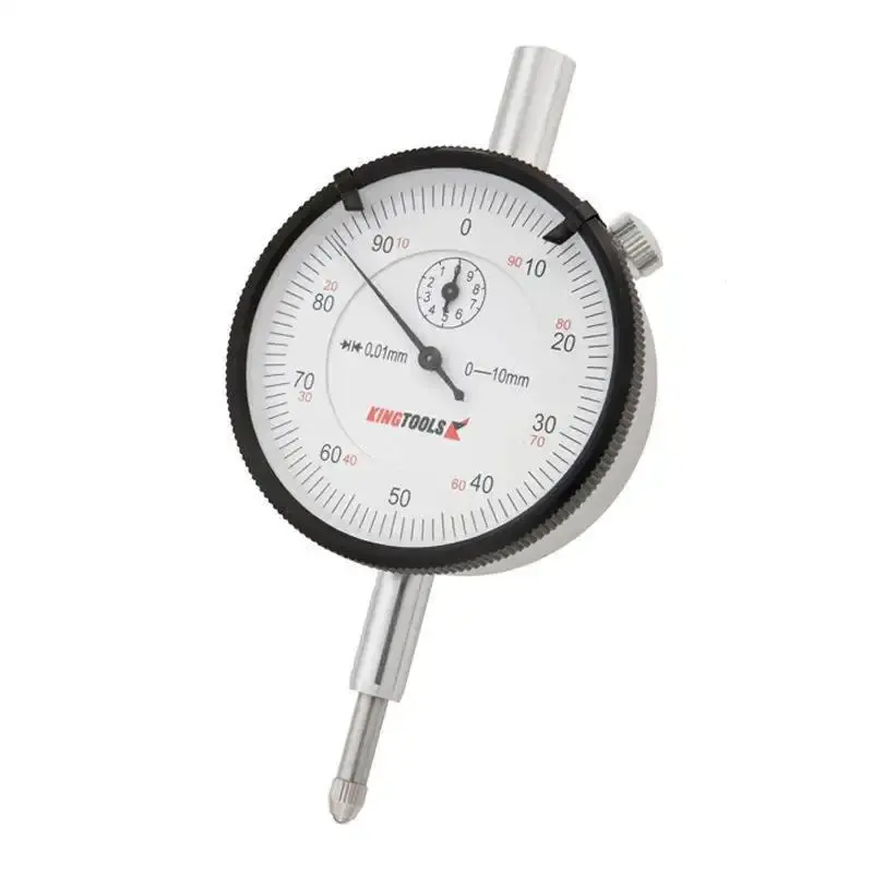 Relógio comparador 0-10MM graduação 0.01MM mostrador continuo kingtools King Tools — fotografia 2