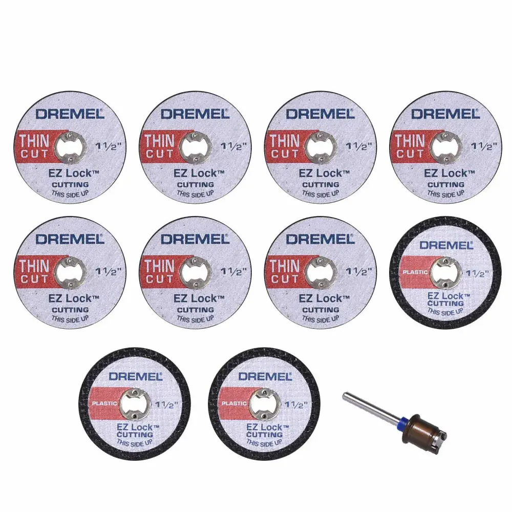 Kit de acessórios para cortar EZ688 Dremel - 11 peças — fotografia 3