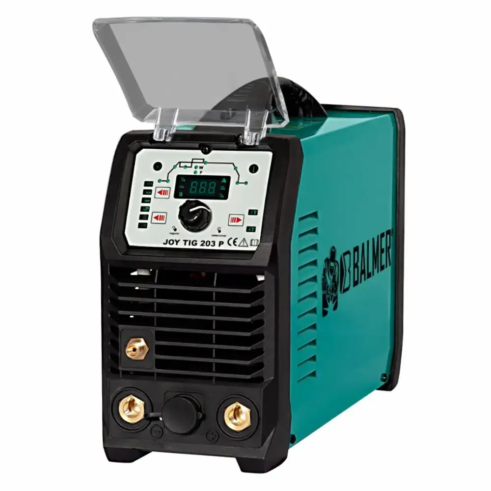 Máquina de solda inversora JOY TIG 203P com painel digital 220V Balmer