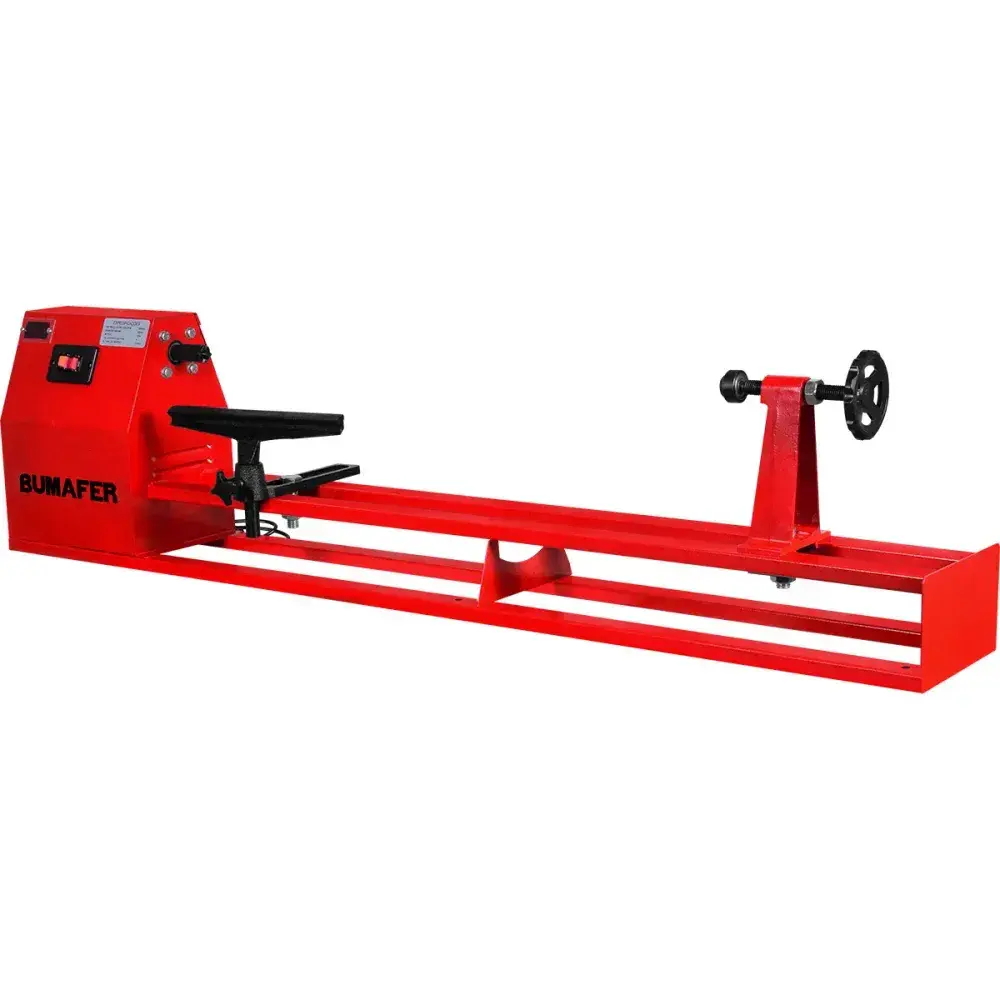 Torno para madeira 1000MM 2580RPM 375W 220V bumaffer Bumafer — fotografia 7