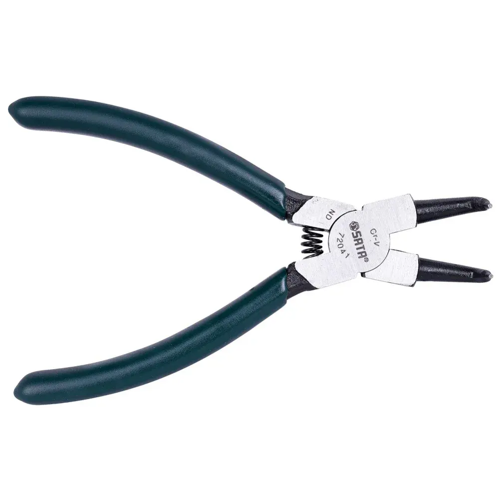 Alicate trava interno curvo para anéis 5 ST72041ST Sata