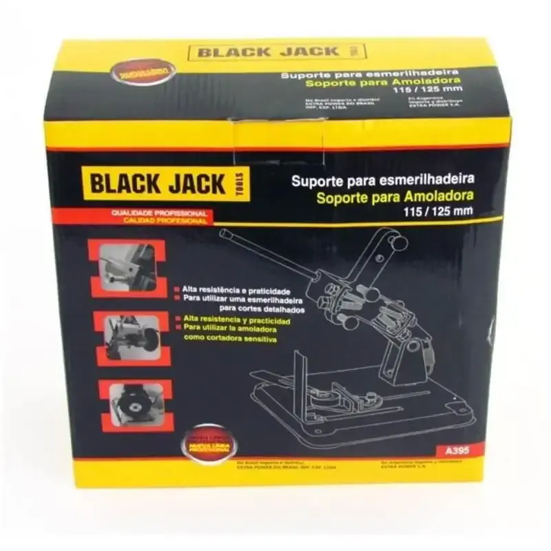 Suporte para esmerilhadeira 4.1/2 POL (115/125MM) referência A395 black jack — fotografia 3