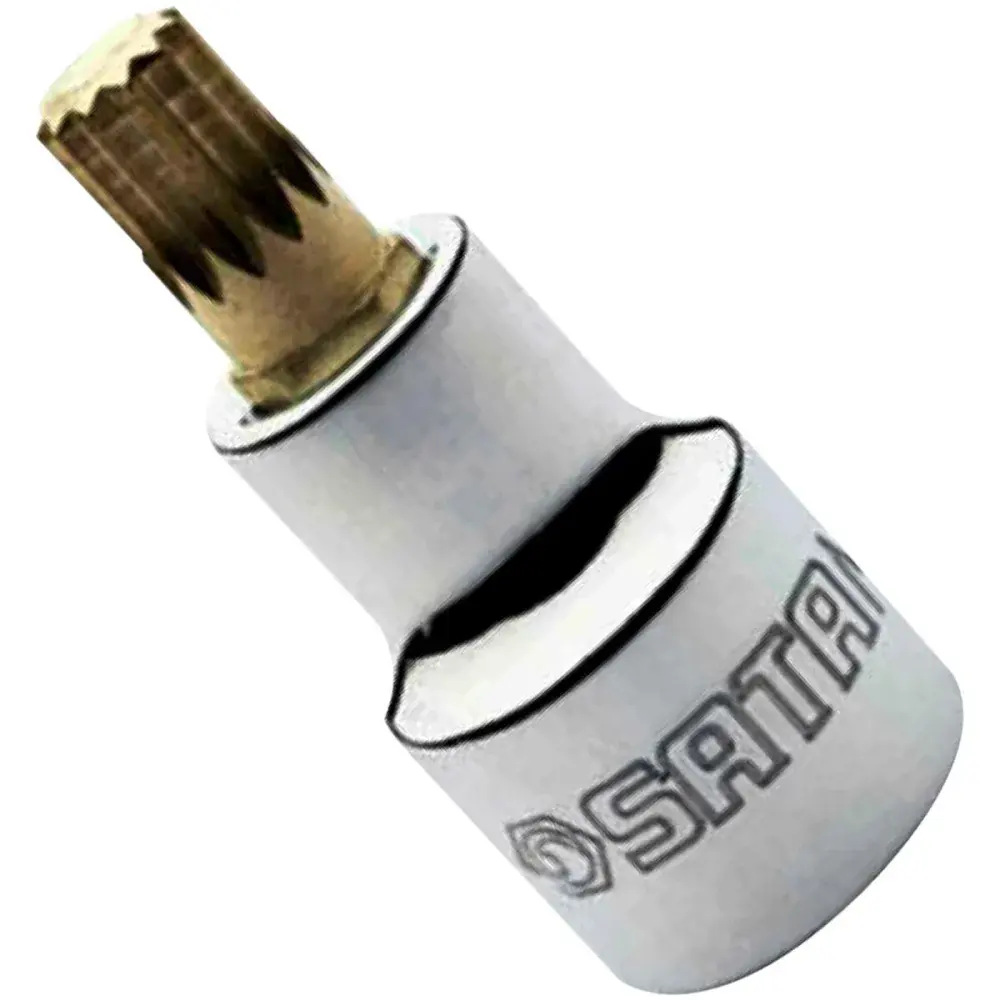 Soquete multidentado curto 10 mm encaixe 1/2 Sata ST24804SC — fotografia 2