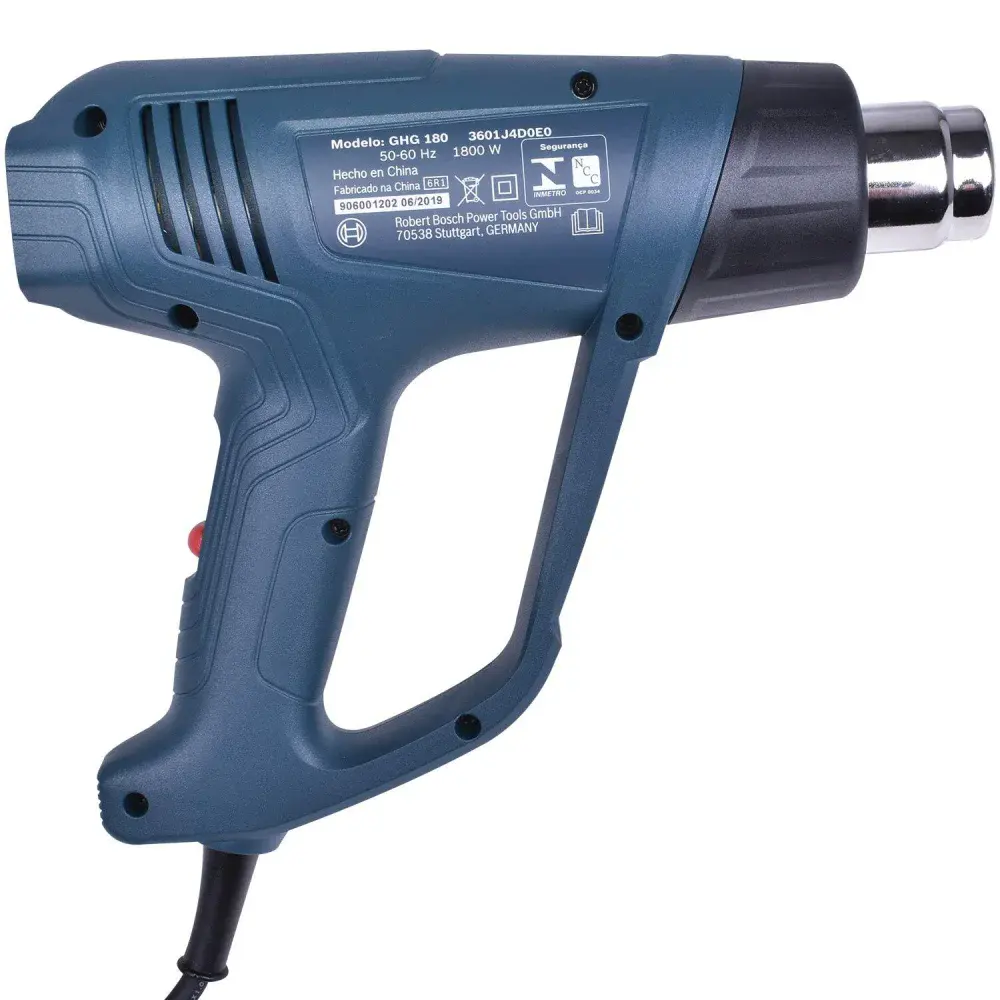 Soprador térmico 1800W ghg 180 Bosch 127V — fotografia 4