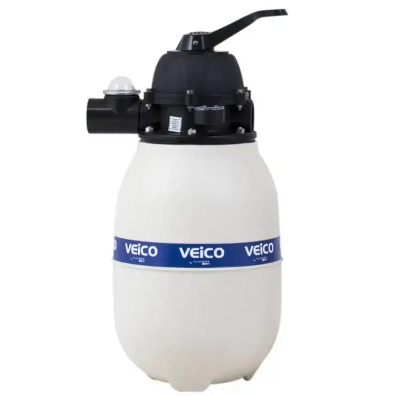 Filtro Veico para Piscina até 19.000 Litros V-20 c/ Válvula de Comando FLUIDRA — fotografia de referência