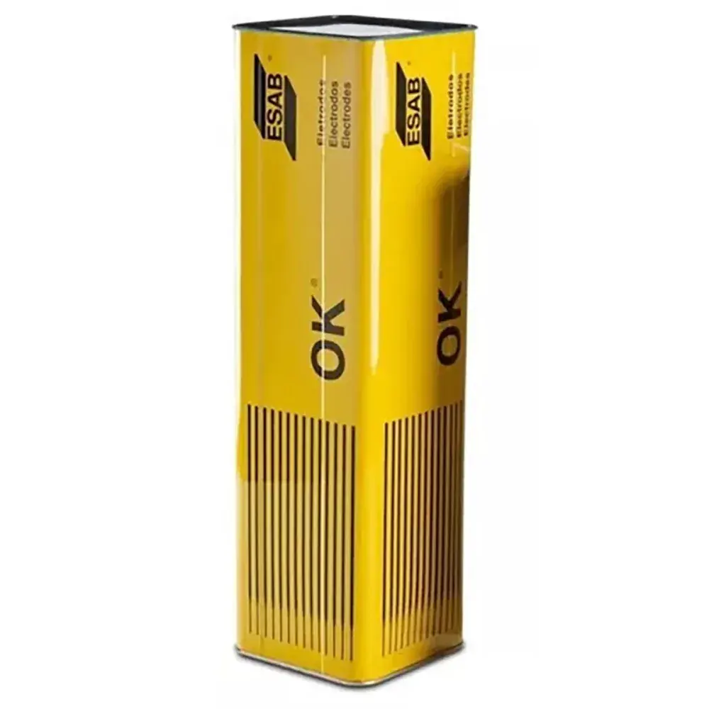 Eletrodo rutílico 2,5MM E6013 OK46.00 18KG Esab — fotografia de referência
