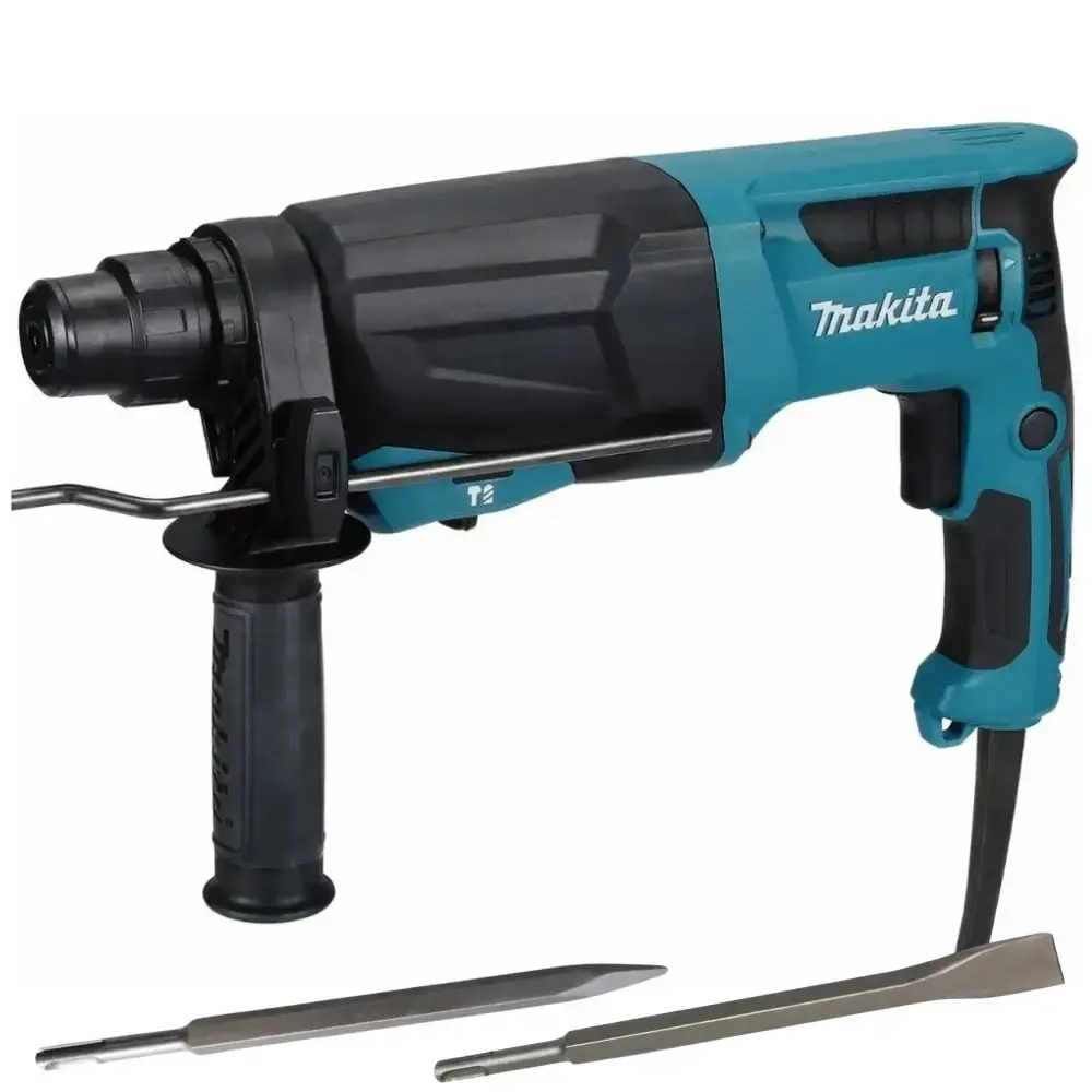 Martelete rompedor plus 2,9KG com ponteiro SDS plus 20CM e talhadeira SDS plus 25CM Makita 220 V — fotografia de referência