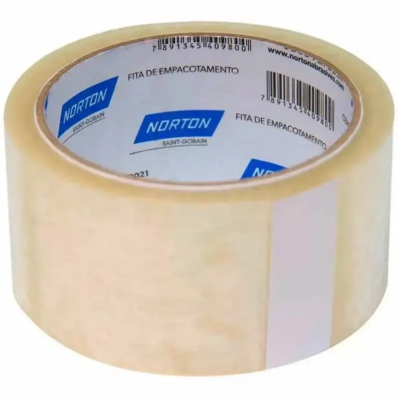 Fita para Empacotamento Transparente 48MM x 45 Metros NORTON — fotografia de referência