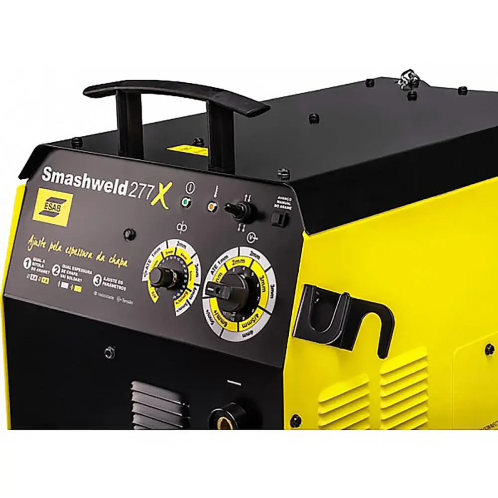 Fonte de solda smashweld 277X 250A 220/380V Esab — fotografia 4