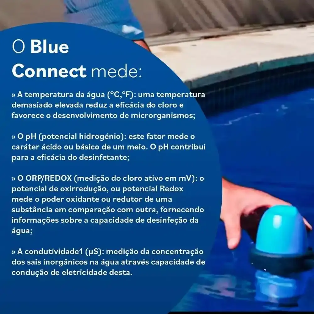 Sensor inteligente para piscinas blue connect plus com extensor wifi Fluidra — fotografia 8