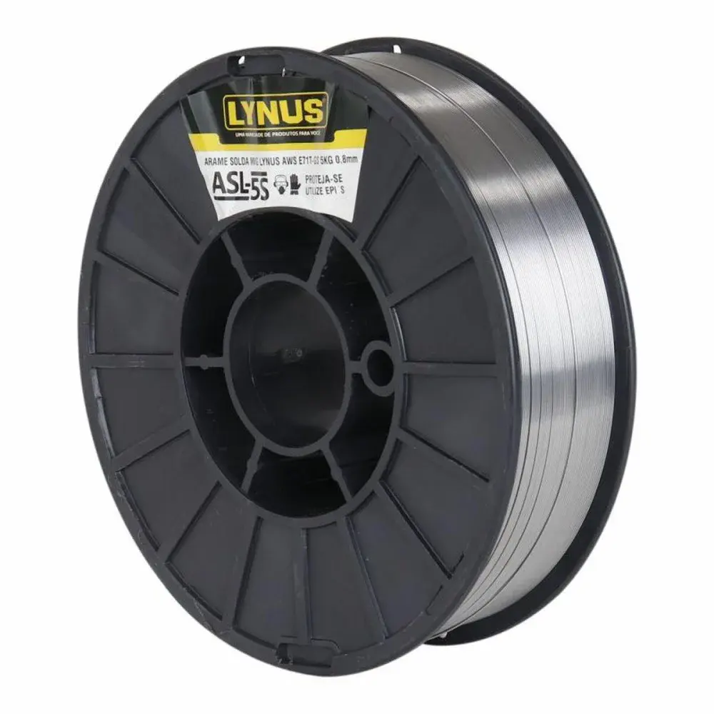 Arame de solda ASL-5S mig aws para uso sem gás Lynus