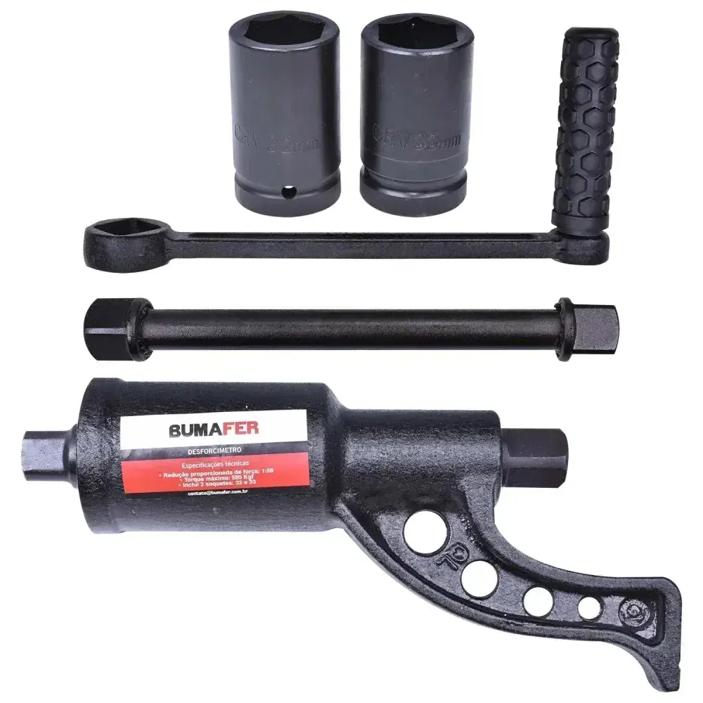 Desforcímetro multiplicador de torque DT-B01 580KGF Bumafer — fotografia 9