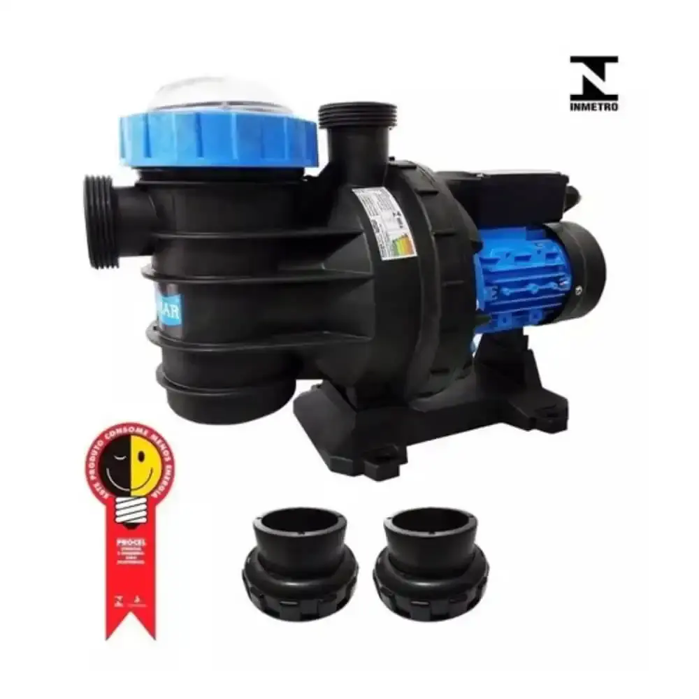 Bomba para Piscina até 113 Mil 1CV Monofásica BMC-100 SODRAMAR Filter — fotografia 4