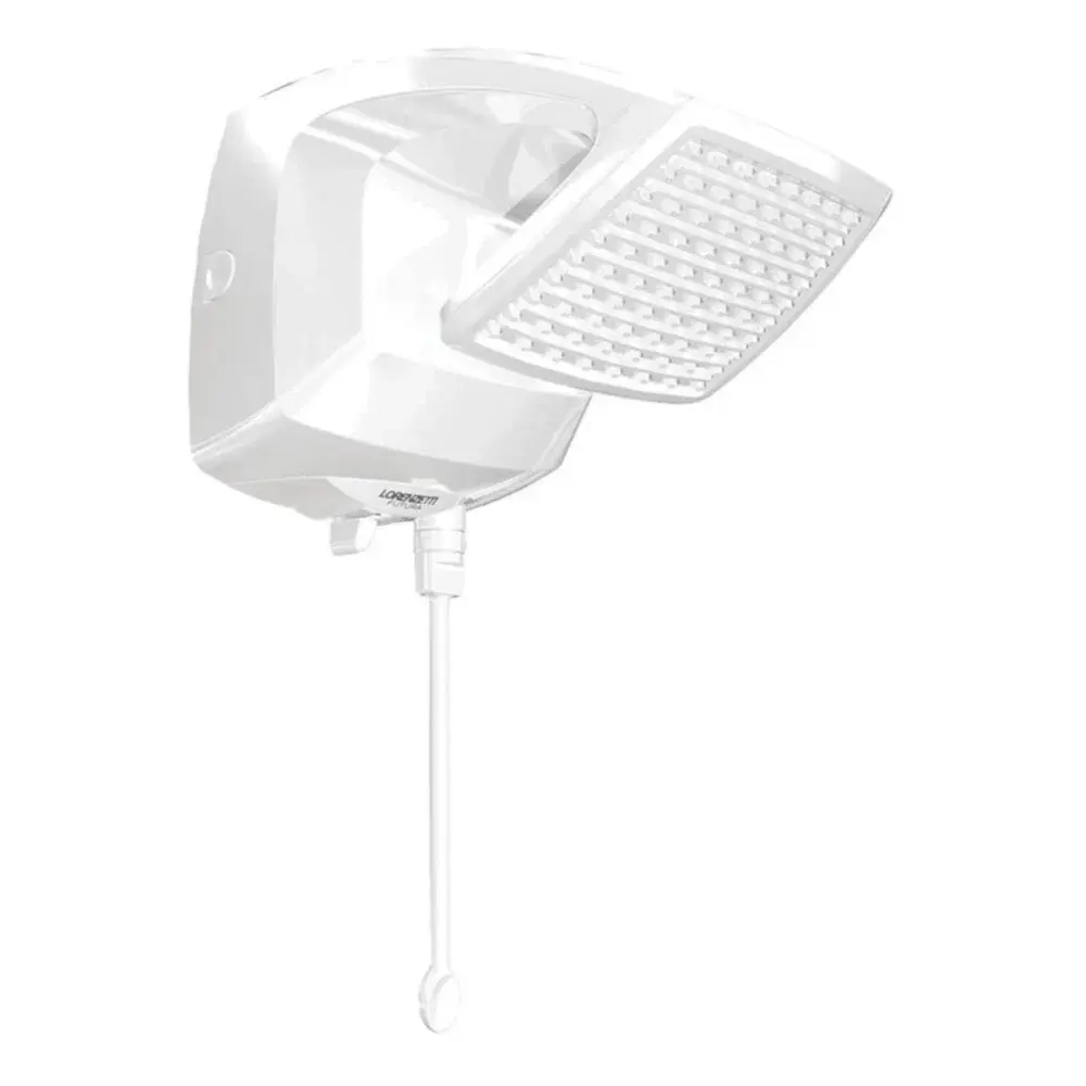 Ducha futura eletrônico 7500W branco lorenzetti duchas 220V — fotografia de referência