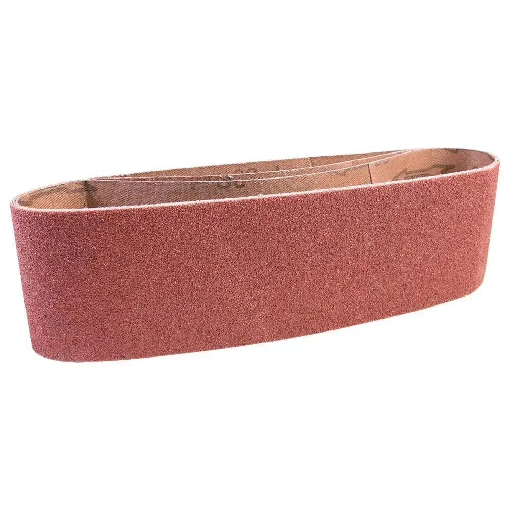 Lixa cinta 75 x 533MM grão 80 costado de lona 3 peç Worker — fotografia 5
