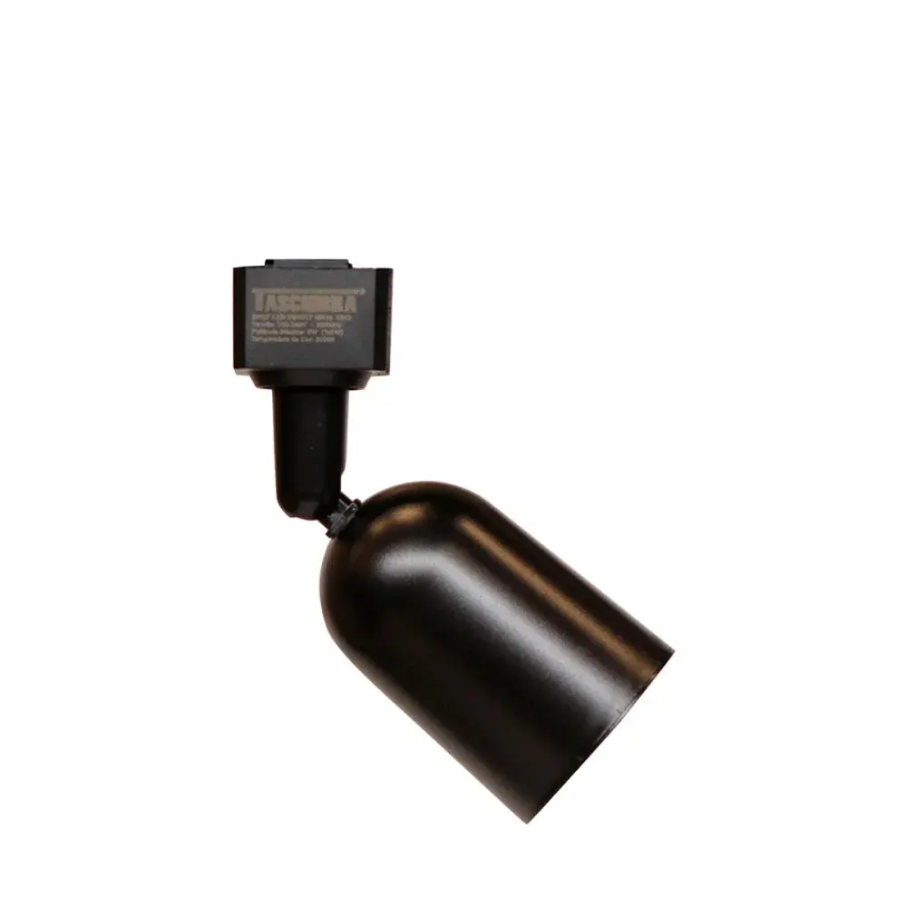 Spot led trilho MR16 6W 3000K preto Taschibra — fotografia 3