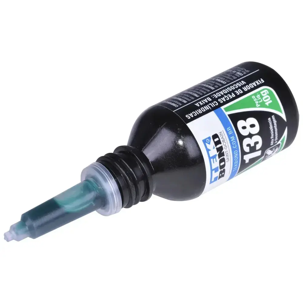 Adesivo fixa rolamento 138 verde 10 g Tekbond — fotografia 10
