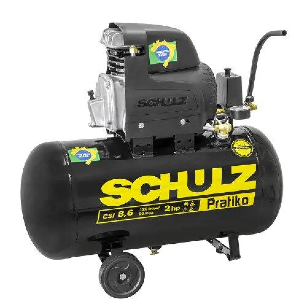 Compressor pistão csi 8,6/50 2HP Schulz — fotografia de referência
