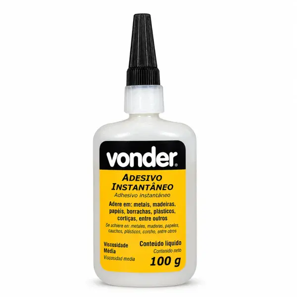 Cola instantânea adesivo 100G - Vonder — fotografia de referência