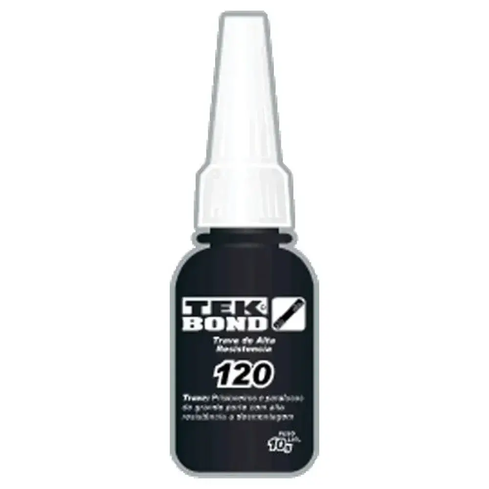 Adesivo trava rosca alto torque 120 blister 10GR Tekbond — fotografia 2