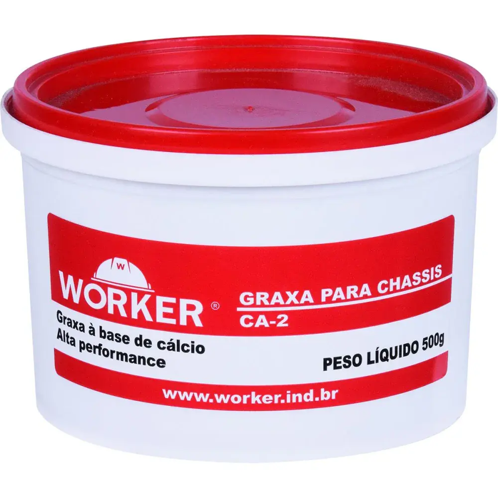 Graxa CA2 alta performance 500G Worker — fotografia de referência