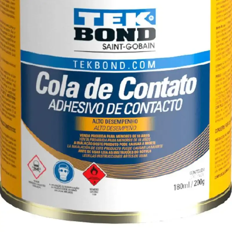 Cola de contato 200 GR 24301000190 Tekbond — fotografia 3