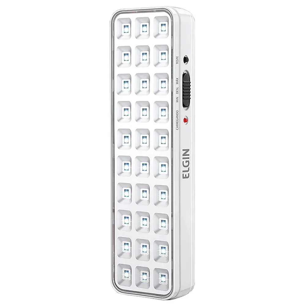 Luminária de emergência led 2W 110LM bivolt Elgin — fotografia de referência