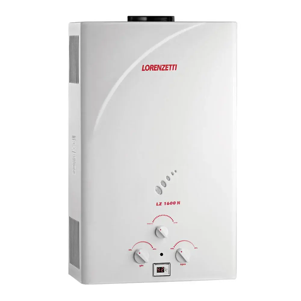 Aquecedor à gás LZ1600N glp lorenzetti duchas — fotografia de referência