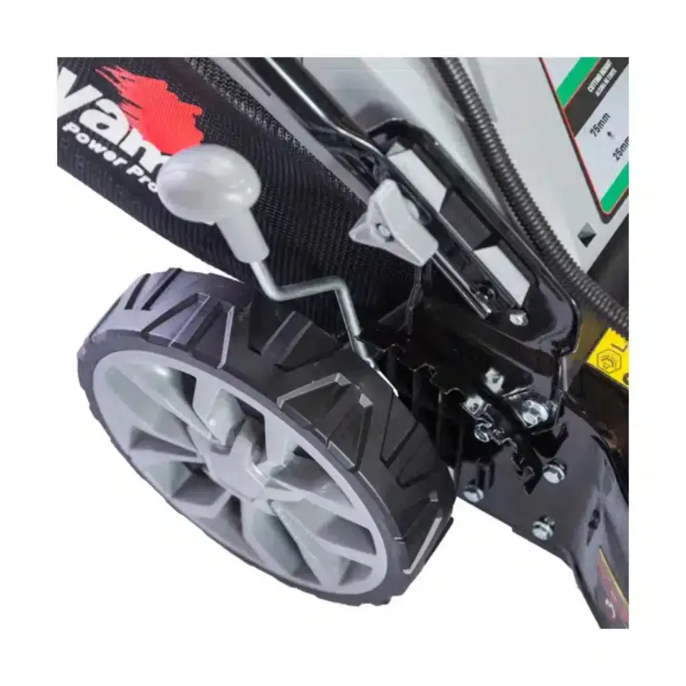 Cortador de grama 7.5 HP gasolina 4 tempos roda alta TLM560TRMS-75XP Toyama — fotografia 7