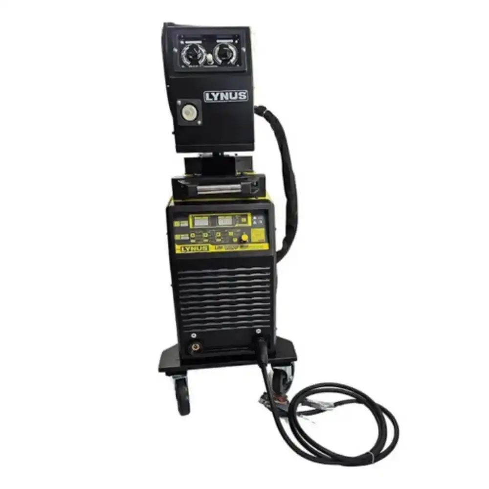 Inversora de solda MIG TIG eletrodo trifásico LIM-505HP Lynus — fotografia 3