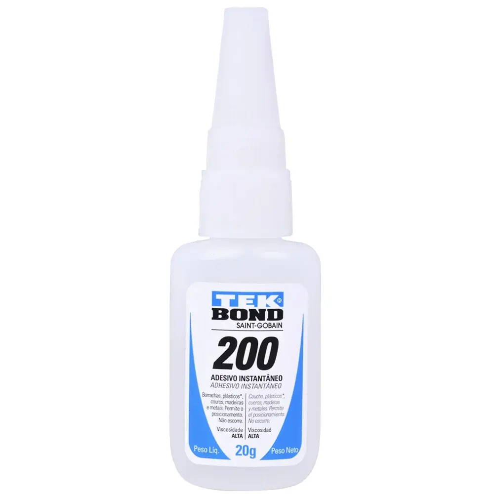 Adesivo instantâneo 200 blister 20GR Tekbond