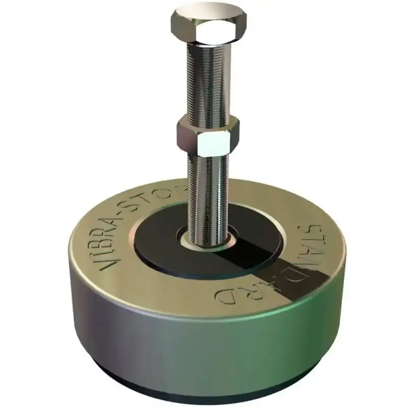 Vibra-Stop standard antivibratório 1500 KG / 6000 KG rosca 1/2 POL STD12 Vibra-Stop