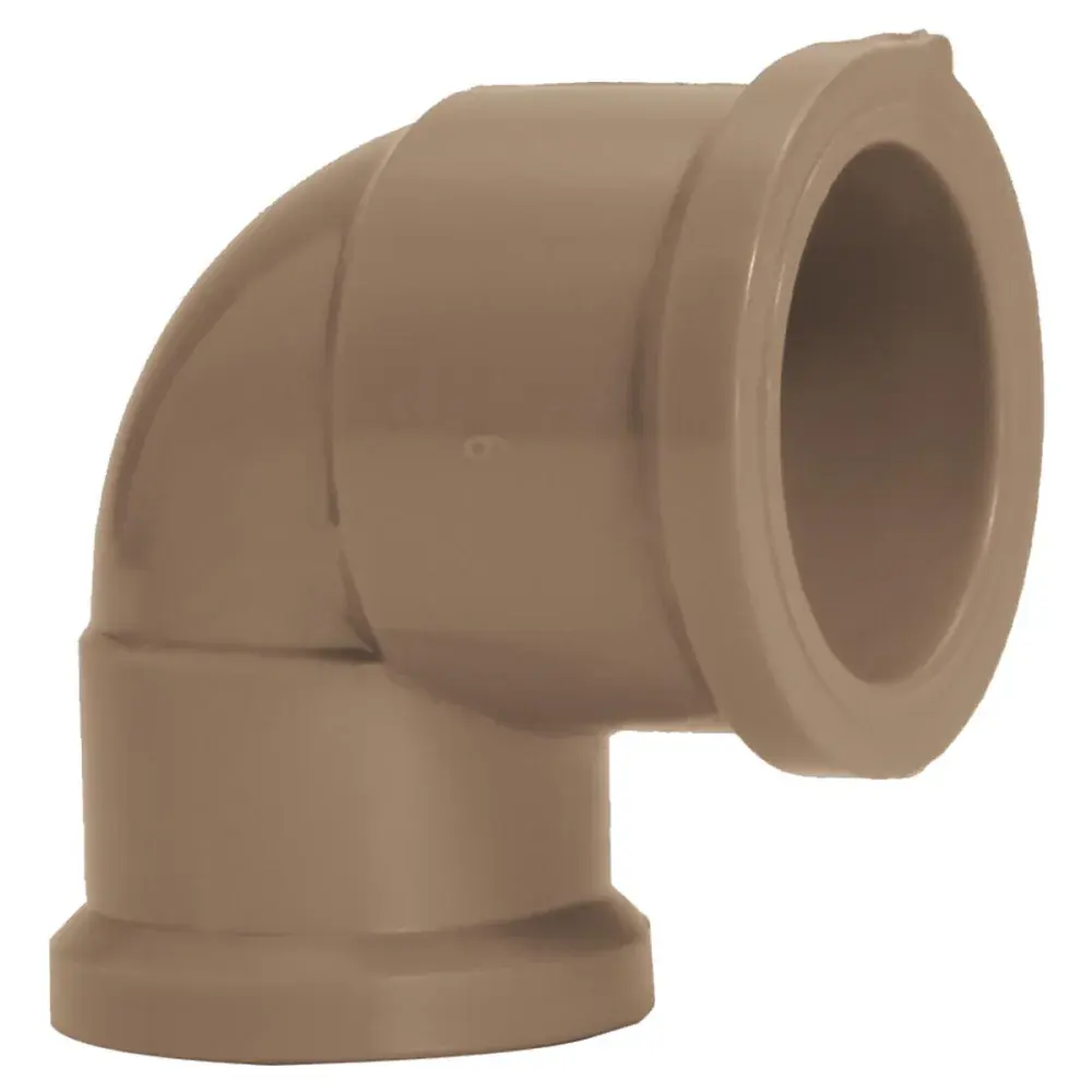 Joelho 90G soldável Amanco redução 25X20MM — fotografia de referência