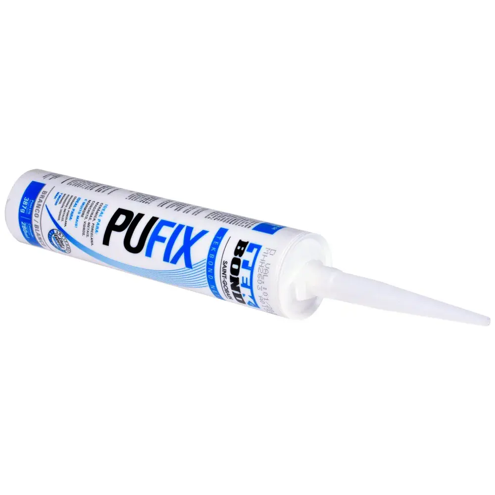 Adesivo multiuso PU40 fix branco 280ML Tekbond — fotografia 4