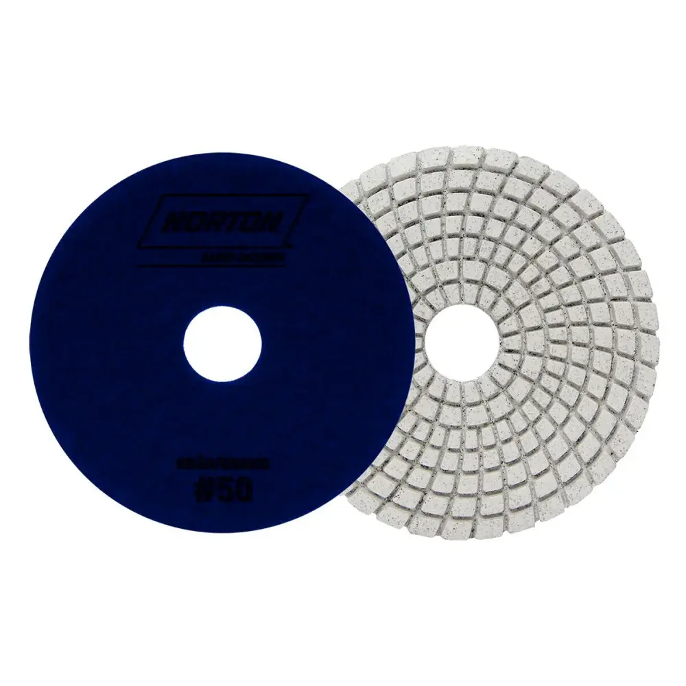 Disco diamantado flexível 100MM grão 50 azul Norton