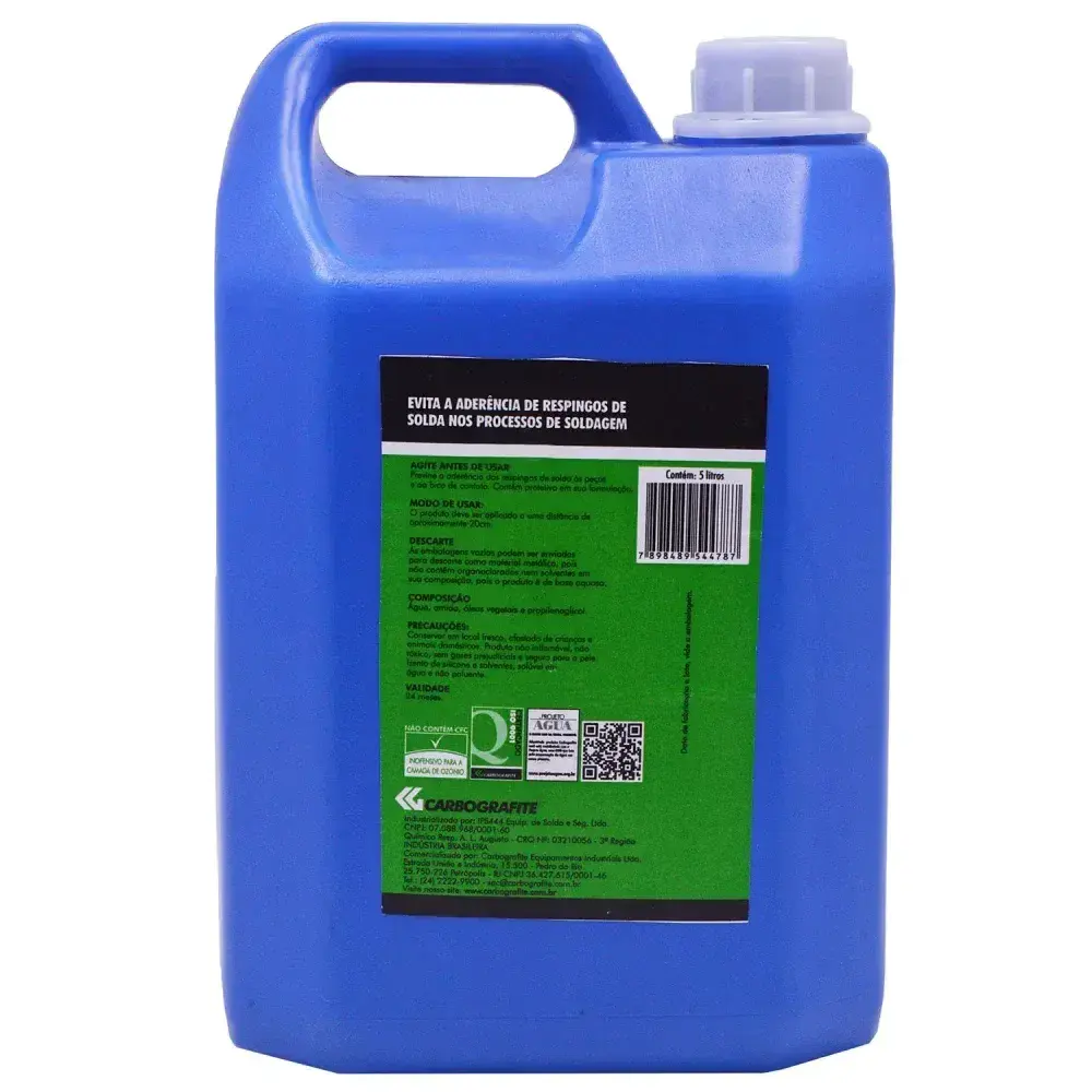 Anti respingo de solda ecológico offspatter 5L Carbografite — fotografia 8