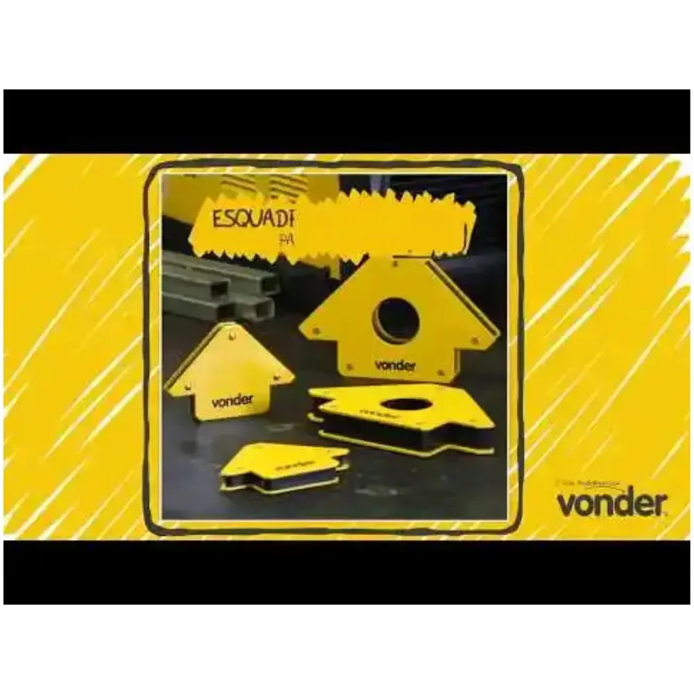 Esquadro magnético para soldador 10 KG Vonder — fotografia 5