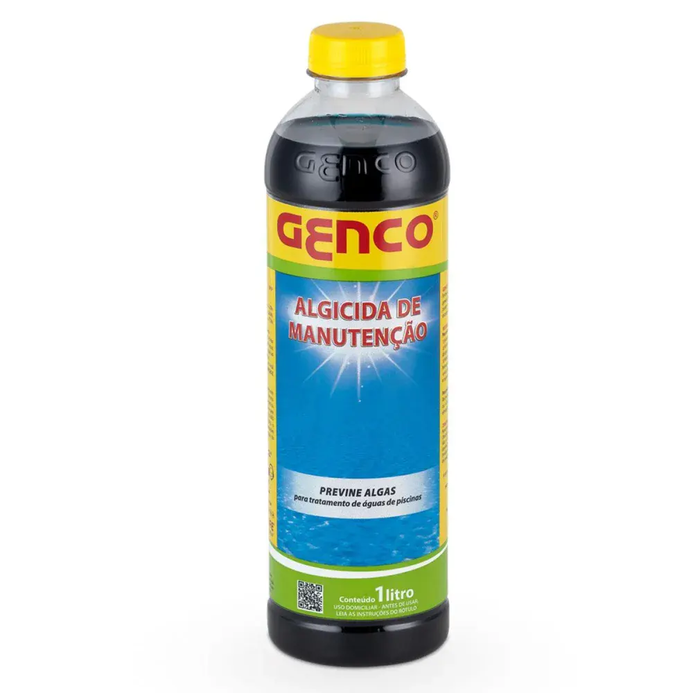 Algicida de manutenção com 1L da Genco