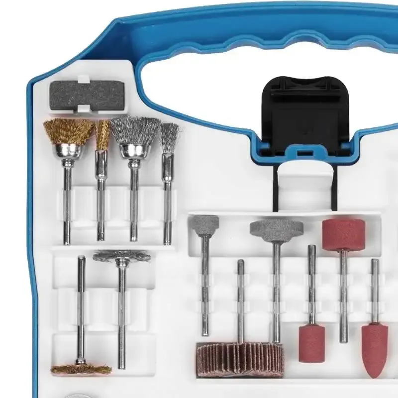 Kit de acessórios para microrretífica com 180 peças G19507AC Gamma — fotografia 6