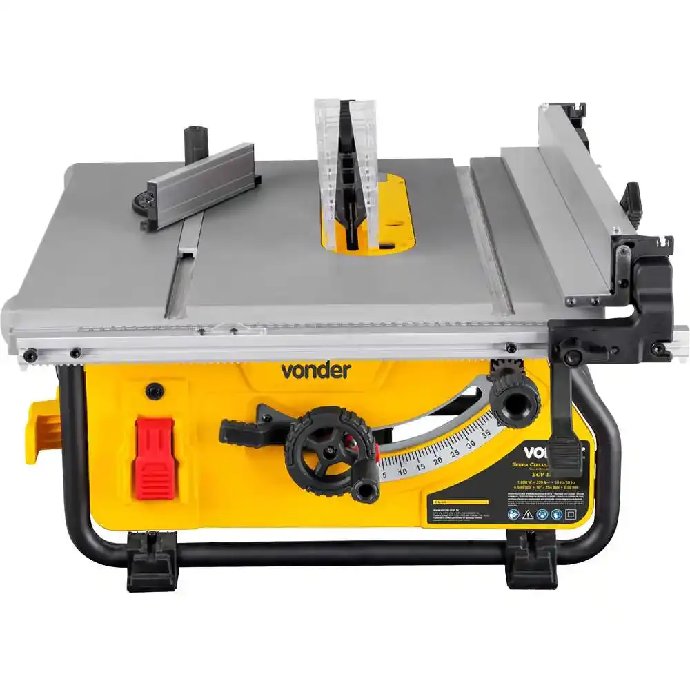 Serra circular de mesa 10 POL 1800W SCV1810 vonder 220 V Vonder Cross — fotografia 5