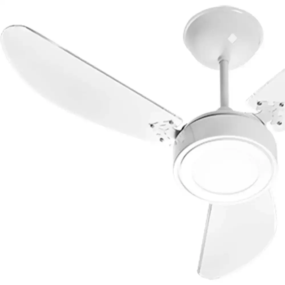 Ventilador de teto new light LED 130W 3 pás branco Venti-delta 110 V — fotografia 2