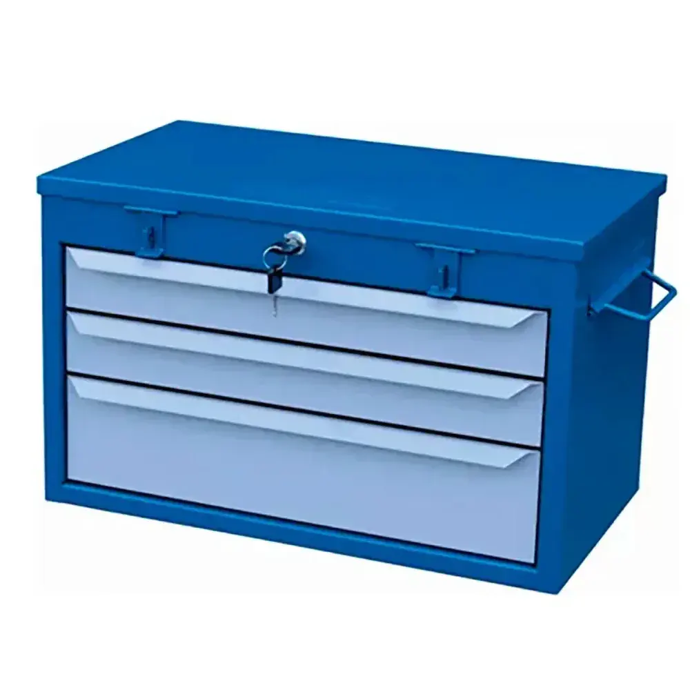 Gabinete com 3 gavetas deslizantes G3AZ azul Fercar — fotografia 2