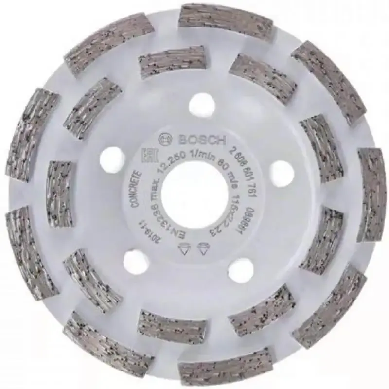 Prato diamantado segmentado para concreto turbo 115 x 22.23 MM Bosch — fotografia de referência