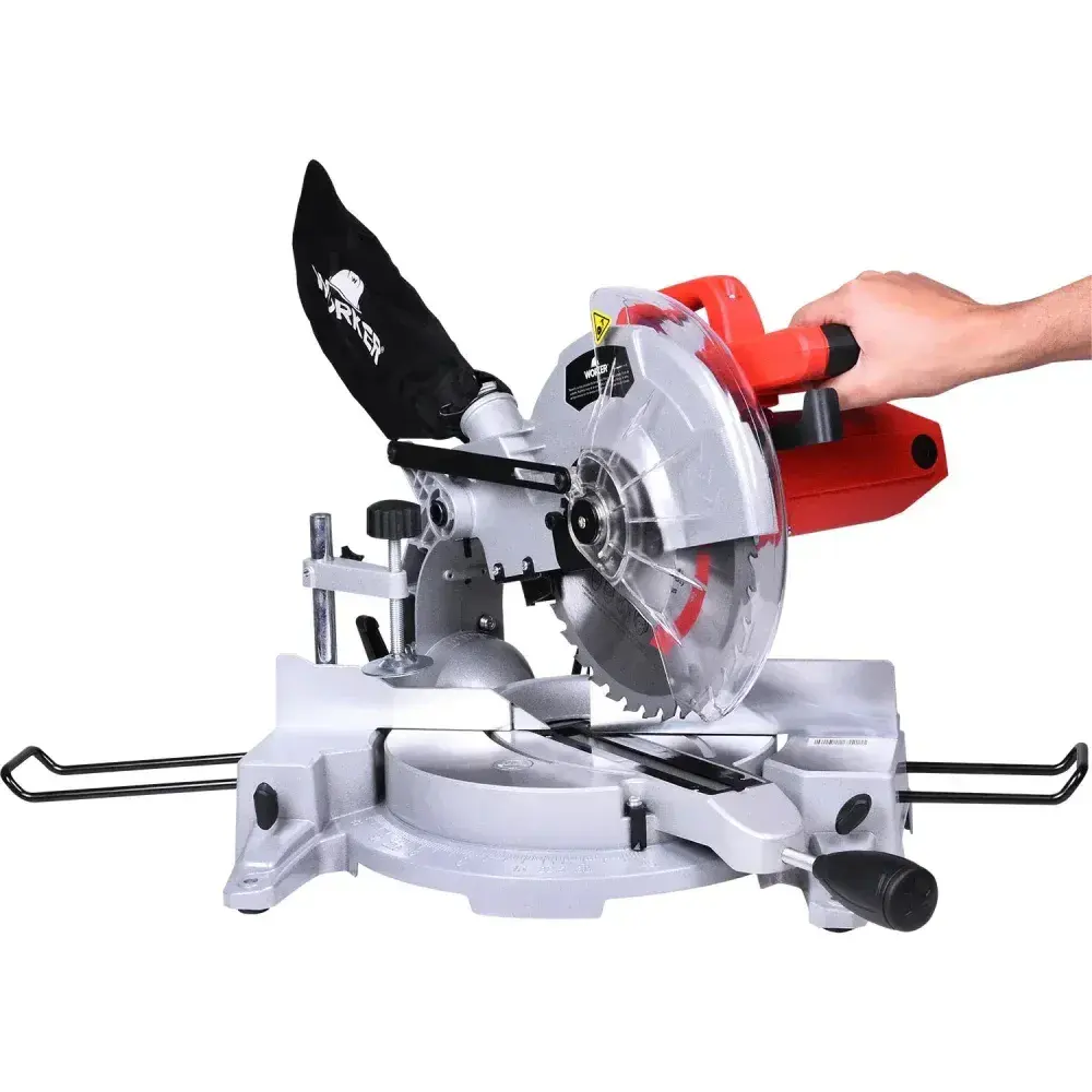 Serra esquadria 10 250MM 1800W Worker — fotografia 8