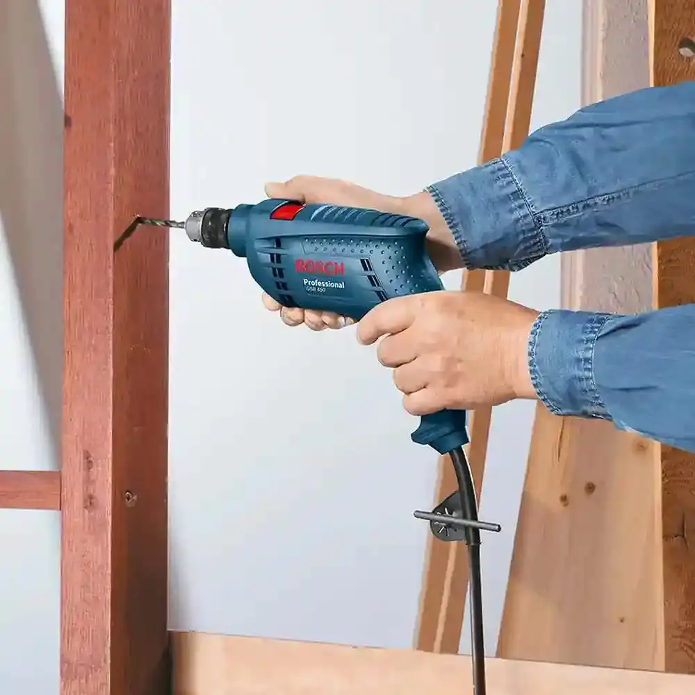 Furadeira de impacto 3/8 POL 450W GSB 450 RE Bosch 220 V — fotografia 4
