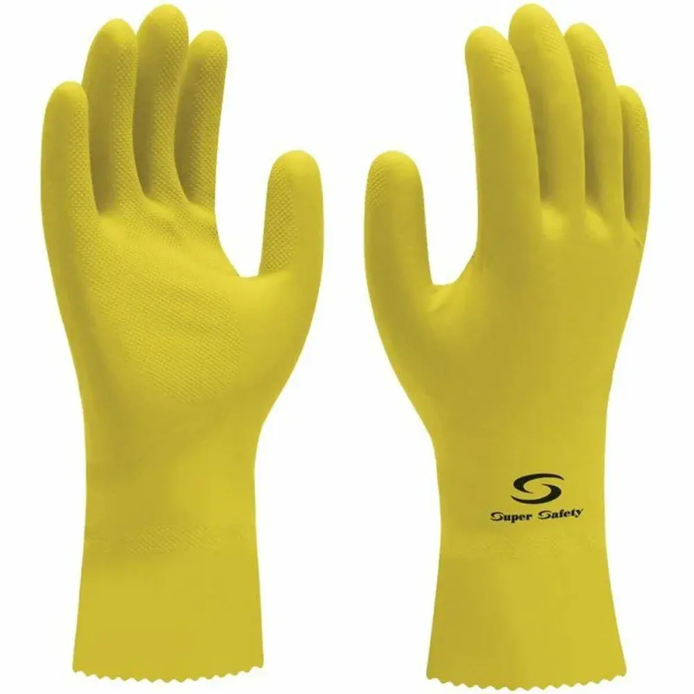 Luva latex silver T10 am CA33332 Super Safety — fotografia de referência