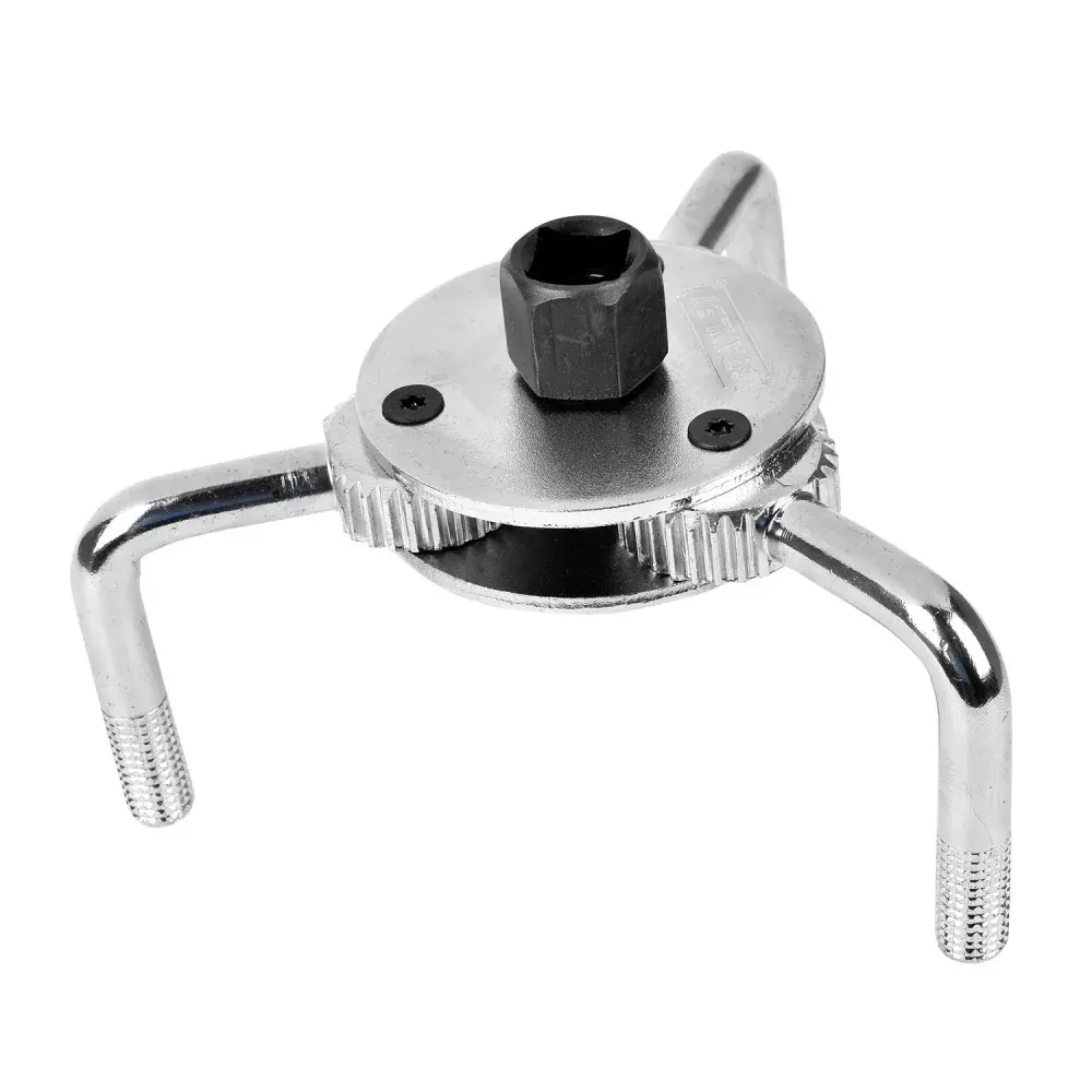 Sacador de filtro de óleo com 3 garras 79-043 Stanley - encaixe 3/8" e 1/2" — fotografia de referência